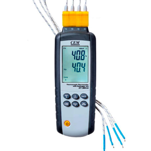 CEM DT-3891G 4 Kanallı Termokupl Sıcaklık Data Logger