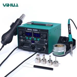Yihua 862BD+ 2in1 Sıcak Hava Üflemeli Havya İstasyonu 720W