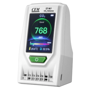 CEM DT-967 Masaüstü İç Mekan Hava Kalitesi CO2 Monitörü