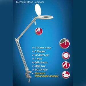 CLASS MG 1805 Mercekli Masa Lambası