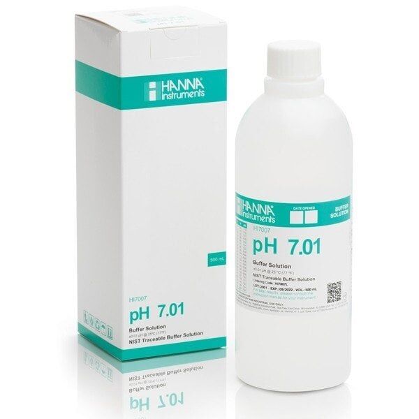 Hanna Instruments HI7007L Hanna Ph7 Kalibrasyon Solüsyon Çözeltisi 500mL