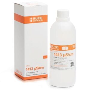 Hanna Instruments HI7031L Hanna İletkenlik 1413µS/cm Kalibrasyon Çözeltisi 500mL