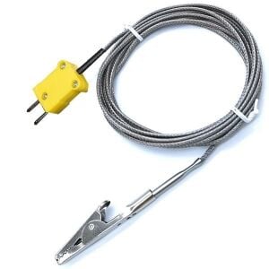 Timsah alligator Timsah Ağzı Klips K Tipi Termokupl 200