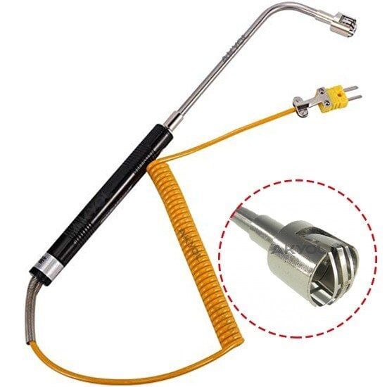 NR NR-81533B NR 81533B K Tipi Yüzey Sıcaklık Ölçer Prob -50°C +500°C (Prob Uzunluğu: 13cm)