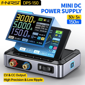 FNIRSI DPS-150 H Plus 0-30V 5A 150W Mini DC Programlanabilir Güç Kaynağı Full Set