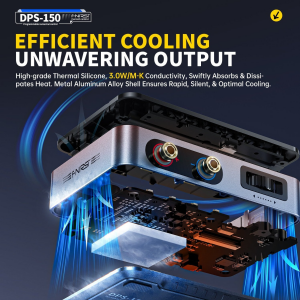 FNIRSI DPS-150 H Plus 0-30V 5A 150W Mini DC Programlanabilir Güç Kaynağı Full Set