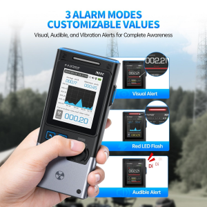 FNIRSI GC-03 Çok Fonksiyonlu Radyasyon Detektörü Test Cihazı