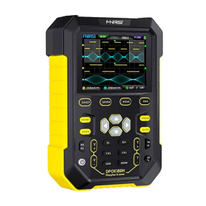 Fnirsi DPOX180H 2 Kanal 180MHz El Tipi Fosfor Dijital Osiloskop ve Sinyal Jeneratörü Sarı renk