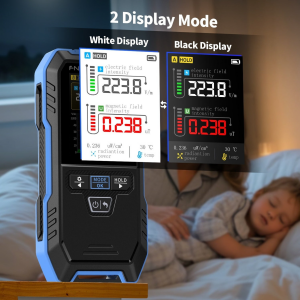 FNIRSI ERD-10 4'ü 1 Arada Elektromanyetik Radyasyon Detektörü