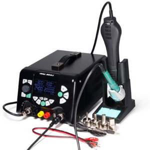 YIHUA 853D 5A-II Sıcak Hava Isı Tabancalı ve Havyalı Lehimleme Yenileme İstasyonu