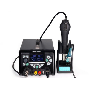 YIHUA 853D 5A-II Sıcak Hava Isı Tabancalı ve Havyalı Lehimleme Yenileme İstasyonu