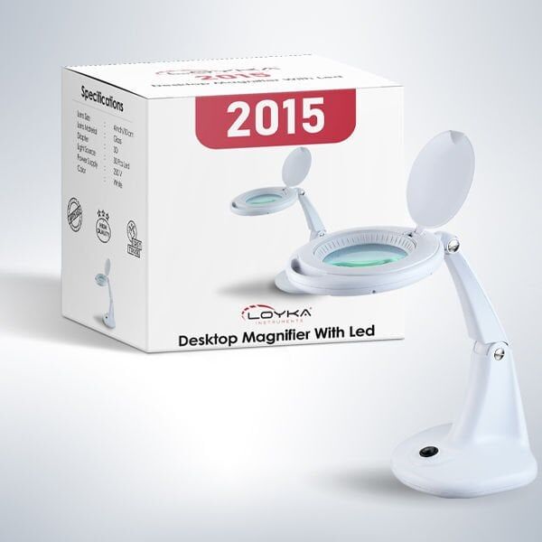Loyka 2015 Ledli Masaüstü Büyüteç