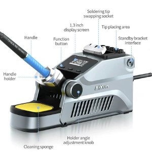 AiXun AX T380 C210 Kalem Havya – Taşınabilir Akıllı Lehimleme İstasyonu