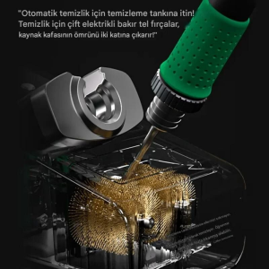 TBK-211 Mini Taşınabilir Şarjlı C210 Havya İstasyonu