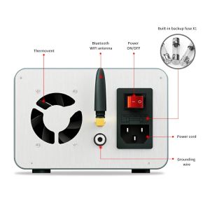 AiXun P3208 320W Akıllı Regüleli Güç Kaynağı 32V / 8A – Bluetooth & WiFi – PD/QC