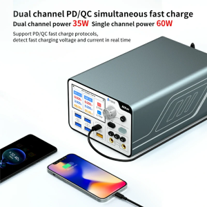 AiXun P3208 320W Akıllı Regüleli Güç Kaynağı 32V / 8A – Bluetooth & WiFi – PD/QC