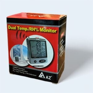 AZ 87791 Alarmlı Sıcaklık ve Nem Ölçer Dewpoint Göstergeli