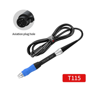 Aixun T420D 200W Çift Kanallı Akıllı Lehimleme İstasyonu T210+T115 +2 Havya Ucu