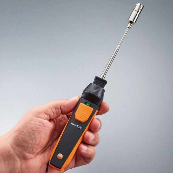 Testo 0563 2915 915i Yüzey Problu ve Akıllı Telefon İle Çalıştırılabilen Termometre
