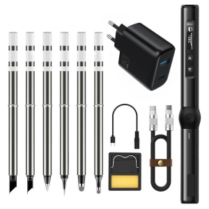 FNIRSI HS-01 BC2 65W Akıllı Kalem Havya Full Set