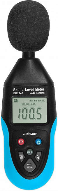 ALLSUN EM 2242 Desibelmetre