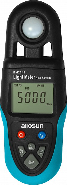 ALLSUN EM 2243 Luxmetre 20000 Lux