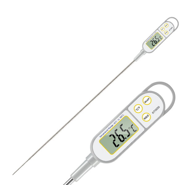 OEM KT1500 Uzun Problu Geniş Ekranlı Termometre 46cm 500°C