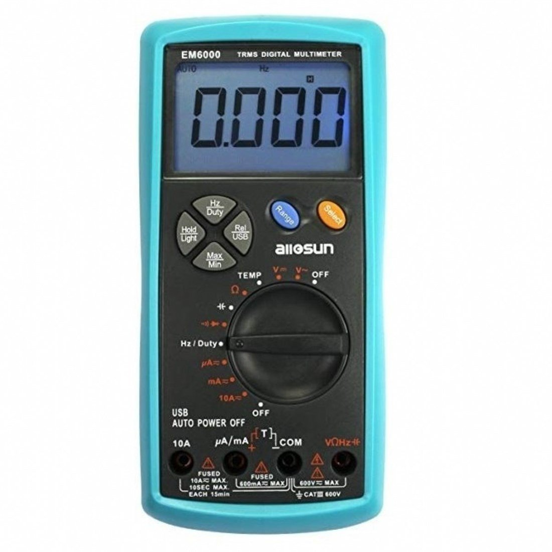 ALLSUN EM6000 TRMS Dijital Multimetre