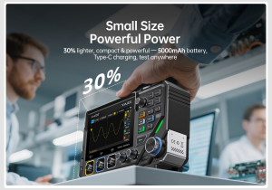 FNIRSI® 2D15P 3'ü 1 Arada Masaüstü 2 Kanallı 100MHz Fosfor Osiloskop Multimetre