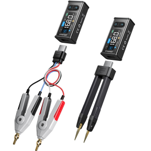 FNIRSI® LCR-ST2 100K LCR ESR Ölçüm Cihazı 2’si 1 Arada Dijital Cımbız Köprüsü