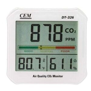 Cem Instruments DT-326 Cem Hava Kalitesi ve Karbondioksit Ölçer