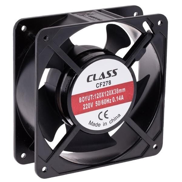 Class CF 278 120x120x38 AC 220V Aksiyel Fan