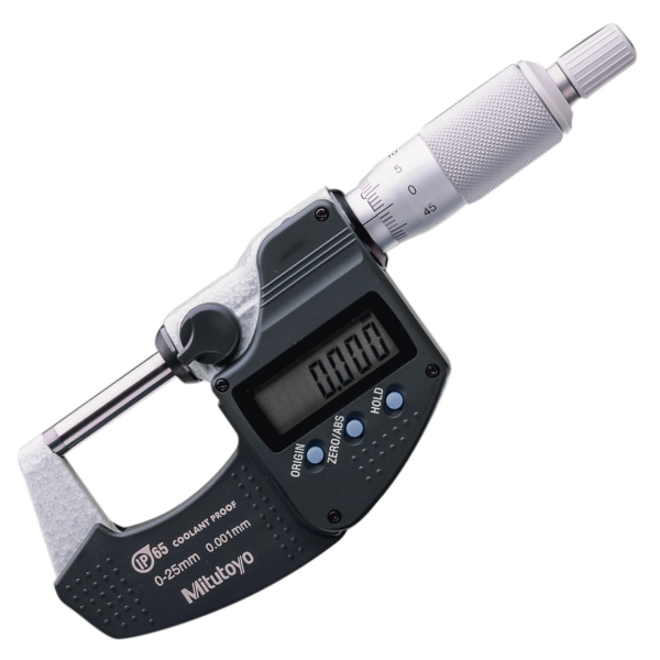 Mitutoyo 293-240-30 Dijital Dış Çap Mikrometresi IP65 0-25 mm