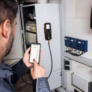 Testo 0563 3105 310 II Yazıcılı Baca Gazı Analiz Cihazı