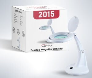 Loyka 2015 Ledli  Masaüstü Büyüteç