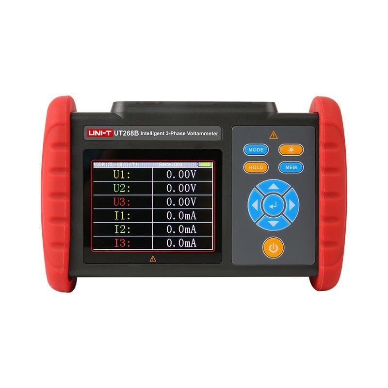 UNI-T UT268B 3 FAZLI WİRELESS DİJİTAL VOLT VE AMPER ÖLÇÜM CİHAZI