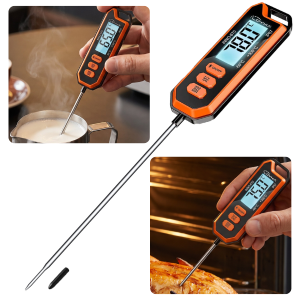 Loyka INNO-670 Su Geçirmez Saplamalı Dijital Gıda Termometresi 300°C IP67