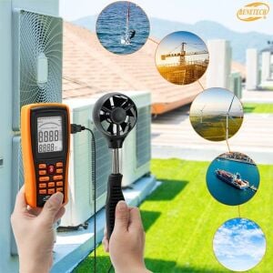 Benetech GM8902+ GM8902+ Plus Hava Hızı ve Hava Debisi Ölçer