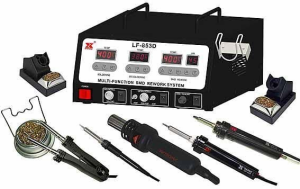 Xytronic LF-853D Digital Rework İstasyon Havya 5’li Set
