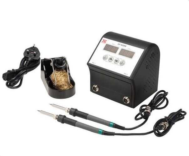 Xytronic LF-5200 2 x 120W Dijital Isı Ayarlı Lehimleme İstasyonu