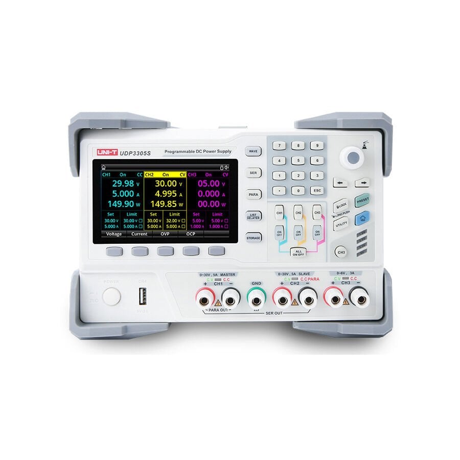 UNI-T UDP3305S 4 Kanallı Programlanabilir Lineer DC Güç Kaynağı 328W 30V 5A