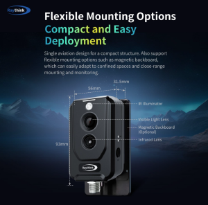 Raythink TN220 3.2mm Termal Küp Kamera