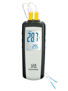 CEM DT-630 İki Kanallı K Tipi Sıcaklık Ölçer