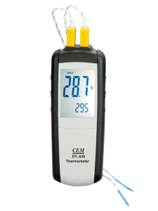 CEM DT-630 İki Kanallı K Tipi Sıcaklık Ölçer