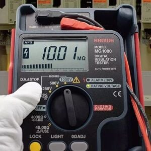 Sanwa MG1000 İzolasyon Test Cihazı 4000MΩ | 1000V
