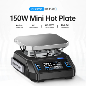 FNIRSI HT-P1A 150W Mini Isıtıcı Tabla ve Reflow Lehimleme İstasyonu