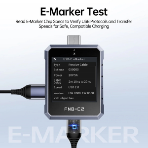 FNIRSI FNB-C2 240W USB-C PD 3.1 Hızlı Şarj Test Cihazı