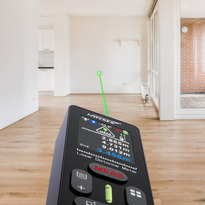 Noyafa NF-277L 100m Lazer Mesafe Ölçer Yeşil Lazer Profesyonel Dijital Metre