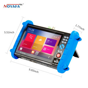 Noyafa NF-IPC722 Profesyonel CCTV Test Cihazı ve Ağ Analizörü – 7'' IPS Dokunmatik Ekran, 4K H.265, ONVIF, PoE, TDR ve OPM