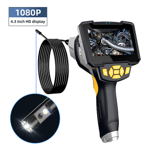 Noyafa NF-112-1 10 MT Endüstriyel Endoskop Kamera – 4.3'' LCD Ekran, 1080P, Çift Lens, IP67 ve 8mm Kamera